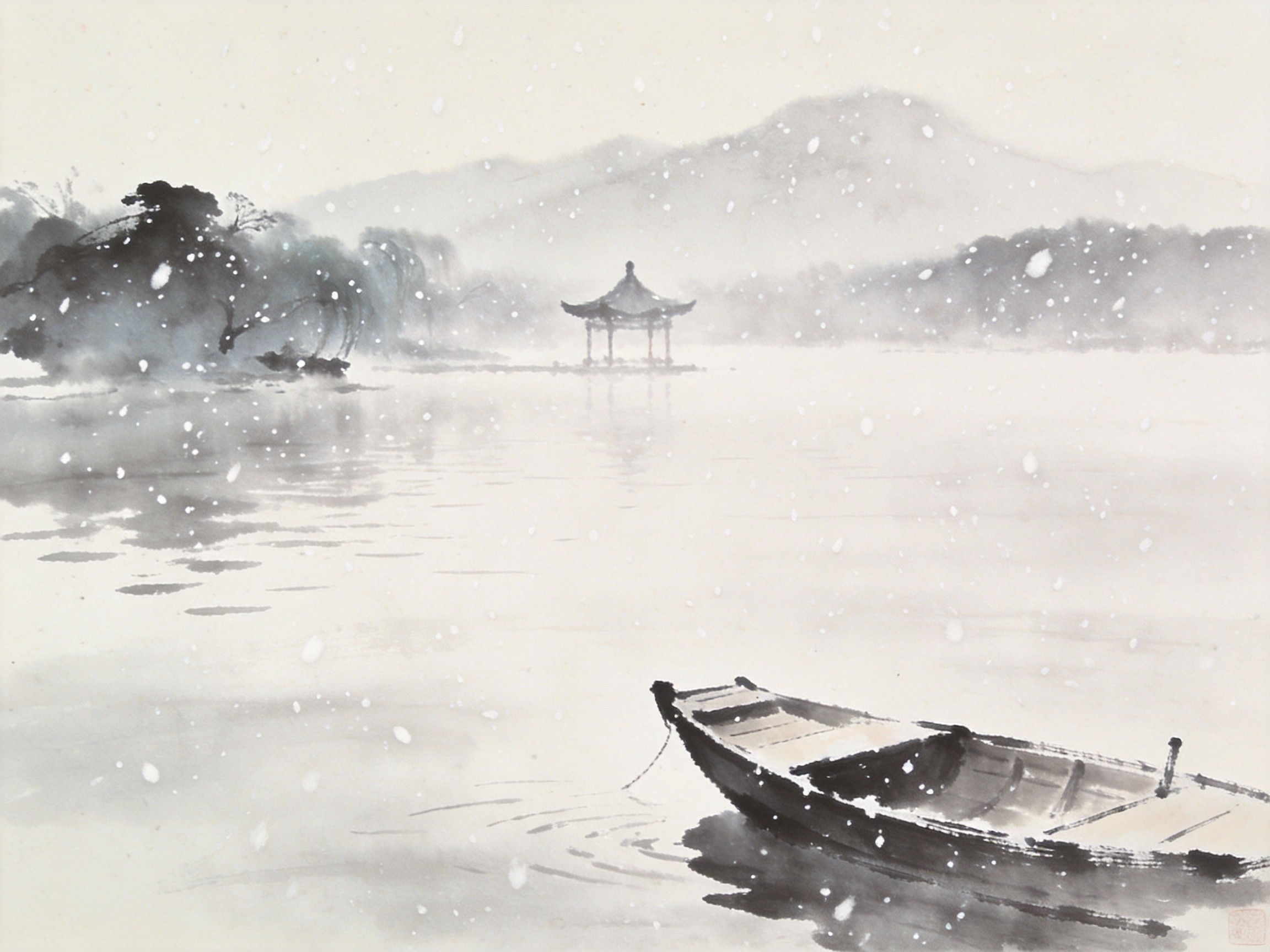 湖心亭看雪
